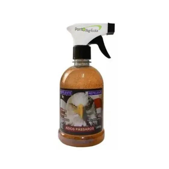 Repelente Anti Pássaros Maritaca Pombos Morcegos Pardais  500g Natural Casa Quintal Lazer Proteção