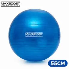 Bola de Pilates Maxboost 55cm Fitness Yoga Exercícios Equilíbrio e Fortalecimento Core Suporta até 200kg