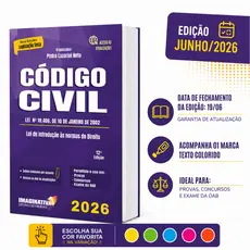 Código Civil 2026 12ª Edição Junho/2026 + marca texto | kit de estudos