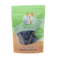 Fígado Bovino Crocante Petisco Natural para Cães e Gatos 60gr - Pet Bem