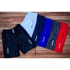 Bermuda Shorts Driy-fit Lisa Corta Vento Masculina Com Bolso Caminhada Academia Esporte Casual
