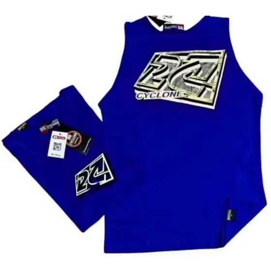 Kit 02 Camiseta Regata da Cyclone Masculina 100% Algodão , Estilo para seu Look Quebrada