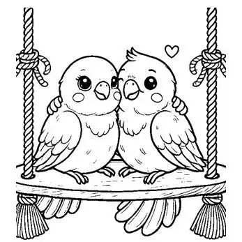 80 Desenhos de vários Pássaros para colorir Tamanho A4 (Folhas Soltas)