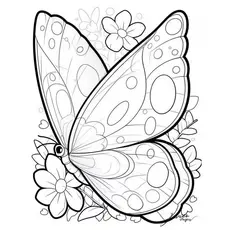 Desenhos para colorir Borboletas - 30 Folhas A4