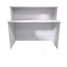 Balcão Para Recepção Organizador Branco
