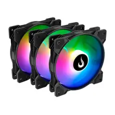 Kit 3 Coolers 120mm Rise Mode X - LED ARGB - RM-XLD-01-ARGB