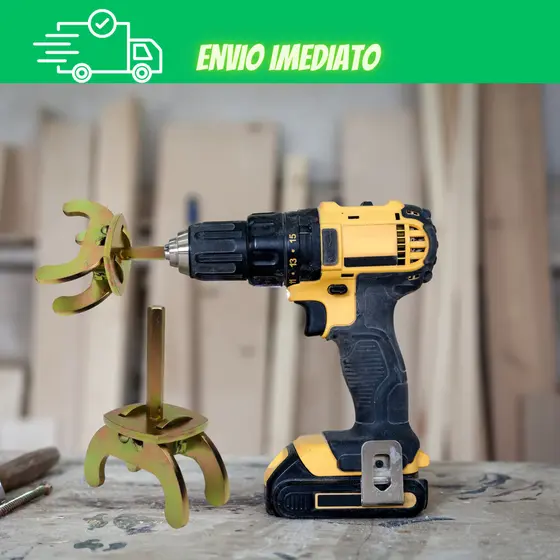 Adaptador Flangeador Excentrico Tubo Ar Condicionado Split Uso Furadeira Parafusadeira