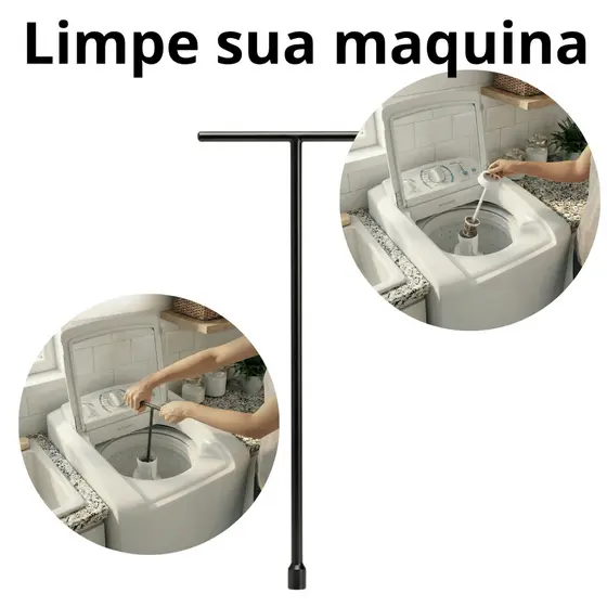 Chave Para abrir maquina de lavar roupas T 10mm Longa 45cm Agitador  Electrolux  Cônsul