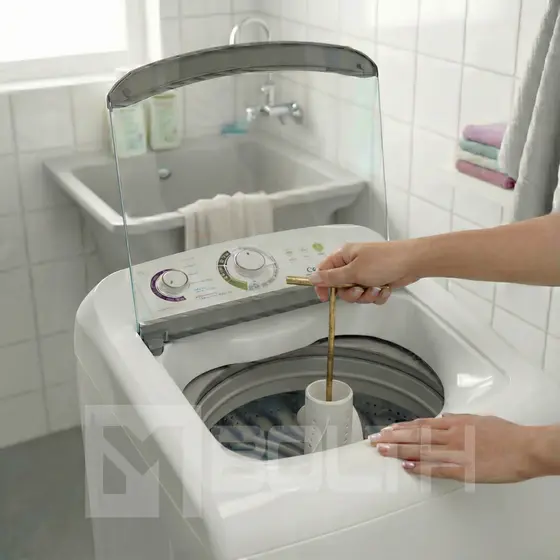 Chave T Canhão 10mm longa Para abrir maquina de lavar roupas saca Agitador Electrolux Lm, consul