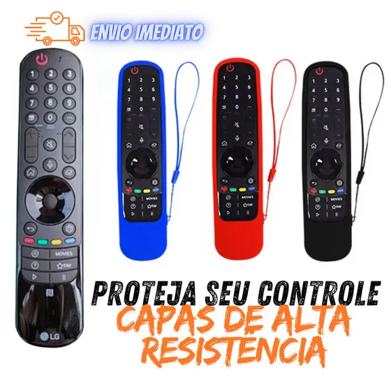 Capa de Silicone para Controle LG Smart Magic AN-MR21GC MR21N MR23GA 21GA
