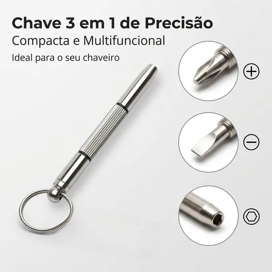 Mini Chave Fenda Apertar Parafuso Oculos Relogio Brinquedo