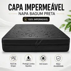 Casal Impermeável Hospitalar Napa Premium Vários Tamanhos Protetor De Colchão