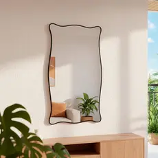 Espelho Para Salão De Beleza Orgânico 44x64cm - Mod Paris