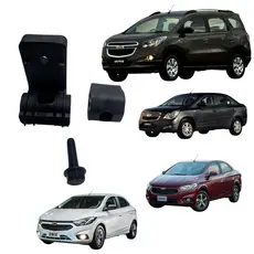 Suporte E Coxim Superior Radiador Gm Onix 2013 Em Diante