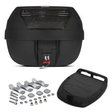 Bau Moto Bauleto Universal 28 Litros Pro Tork Smartbox Fumê