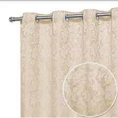 CORTINA JACQUARD SALA E QUARTO 3,00 X 2,60 ESTICADA PROMOÇÃO