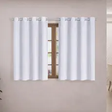 Cortina Blackout PVC com Voil Liso 2,00x1,40 Janela