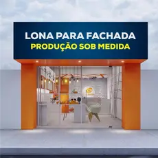 FAIXA EM LONA/ BANNER PARA FACHADA PERSONALIZADA