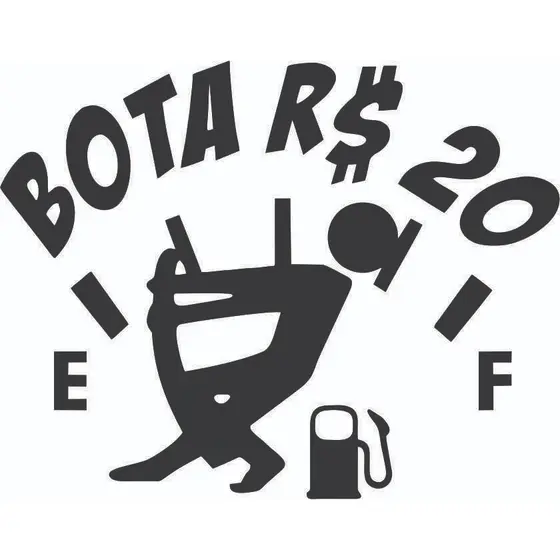 Bota 20/gasolina/posto/combustivel