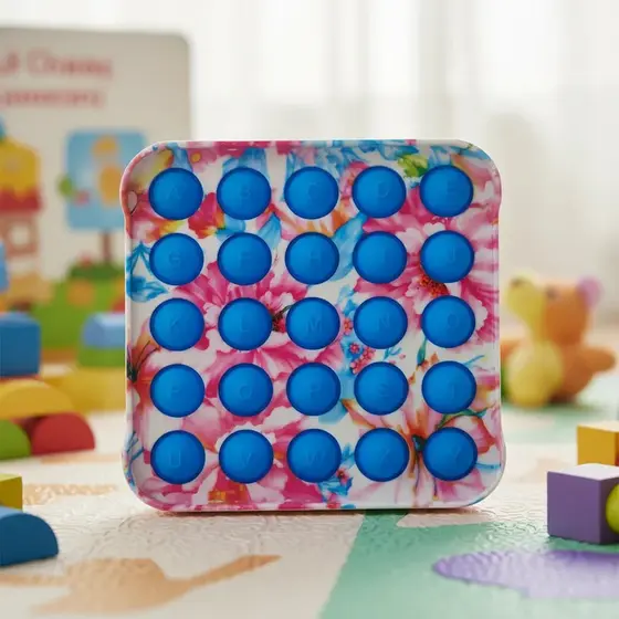 Pop It Intuítivo Brinquedo Infantil Presente Alfabeto