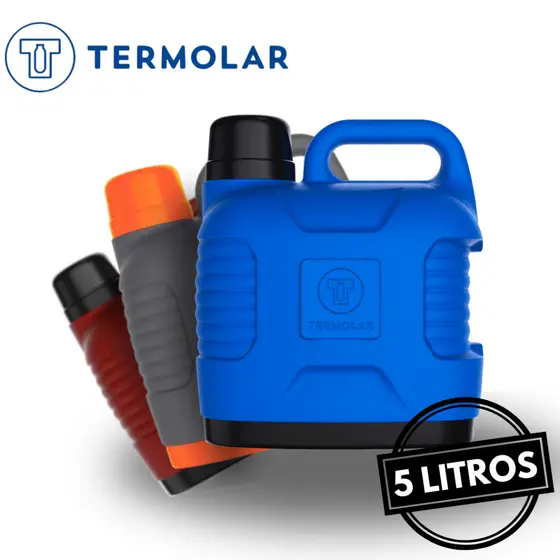 Garrafão Térmico 5L Supertermo Quente Frio Bebida Gelada 10H O Mais Vendido - Termolar 5 Litros