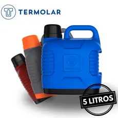 Garrafão Térmico 5L Supertermo Quente Frio Bebida Gelada 10H O Mais Vendido - Termolar 5 Litros
