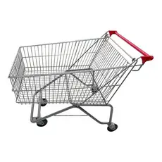 Carrinho De Supermercado Grande Resistente P/ Compras Lojas Mercados Atacadista Reforçado 200 L