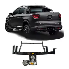 Engate Reboque Fiat Toro 2016 A 2021 2023 2024 700kg Fixo