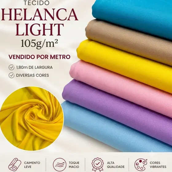 Tecido Malha Helanca Light Lycra -3m x 1,80m-Ideal para festas,eventos e painéis Flexível transpirável e ótimo caimento