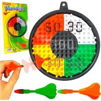 Jogo De Dardos Lança Dardos Brinquedo Infantil