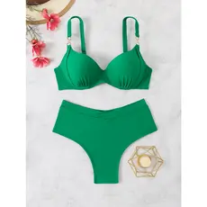 HT VEST Conjunto Biquini Plus Size Elegante com Design Confortável e Modelagem Perfeita 2024 XX505