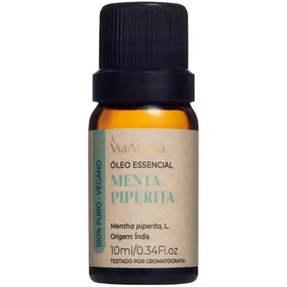 Óleo Essencial Menta Piperita Via Aroma - 10ml