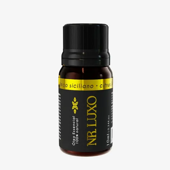 OLEO ESSENCIAL LIMAO SICILIANO 10ML NR LUXO NATURAL VEGANO