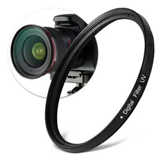 Filtro Protetor de Lente UV Rosca 52mm
