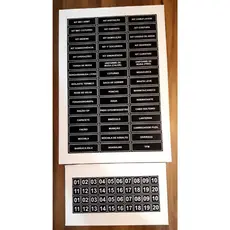 Conjunto de adesivos