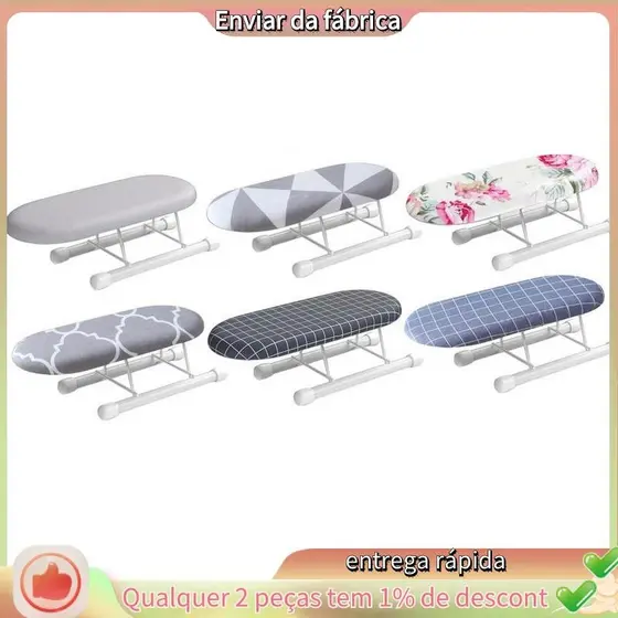 Tábua De Passar Roupa Dobrável , Punhos De Viagem Para Casa , Manga Portátil Removível Decote , Mini Lavável , Protetor , Antiderrapante