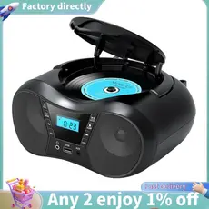 E7-Portátil CD Player Bluetooth AM/FM Rádio Estéreo , Compatível Com/- R/RW Para Casa