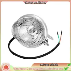 Luz Auxiliar Dianteira Da Motocicleta GN 125 Universal Luzes De Nevoeiro Farol Lâmpada Acessórios Lateral Externo cm 125