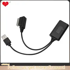 Cabo Bluetooth 2-Em-1 Para Carro Com Música USB De Áudio AUX Carregamento Audi AMI MMI 2G Acessórios De Substituição