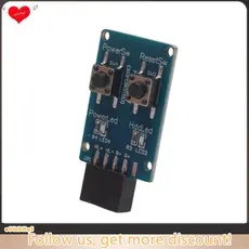 Placa De Teste De Inicialização Da-Mãe PC_Boot_Mini Botão Liga/Desliga Do PC De 9 Pinos Para