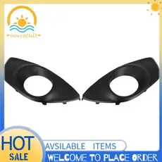2PCS Estruturas Decorativas Para Carros Peças De Substituição Da Tampa Do Pára-Choques Frontal Lâmpada De Nevoeiro Hyundai Santa Fe 2010-2012 86523-2B700 86524