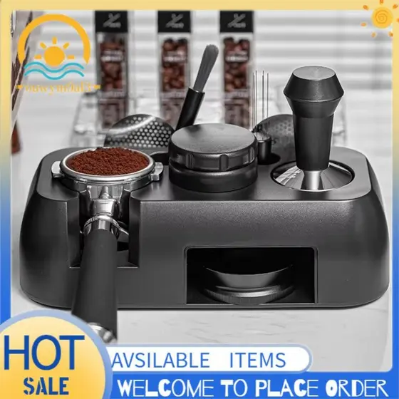 51-58mm Estação De Adulteração De Café Suporte Universal Portaffiter Rack De Armazenamento Dispensador Base