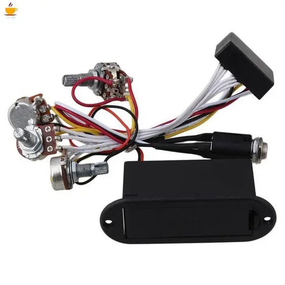 Hammer In Stock , Equalizador De Circuito Preto Com 2 Bandas Para Baixo Ativo