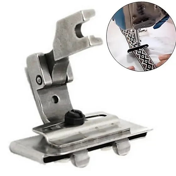 S10A calcador Pregar Elástico Renda ajustavel Máquina Reta Industrial / De Ponto Único Fixação De Fitas Elásticas