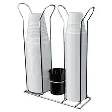 Organizador Suporte De Copos Descartáveis 200ml 80ml Água Café