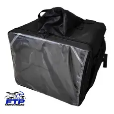 BAG MOTOBOY MOCHILA BAG LAMINADA ISOPOR 45 LITROS PRETA