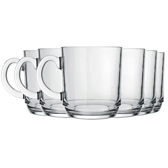 Caneca de Vidro Duralex Aspen 300ml 06 Unidades - Nadir 5909