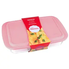 Assadeira Lasanheira Marinex com Tampa Rosa 3,7 Litros - Nadir R6537