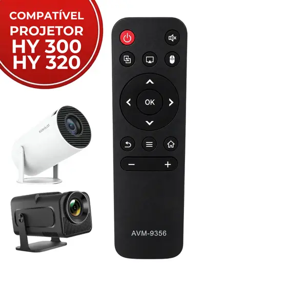 Controle Para Projetor HY300 HY320 Compatível com Mini Android  | Envio ultra Rápido | Testado e bem embalado