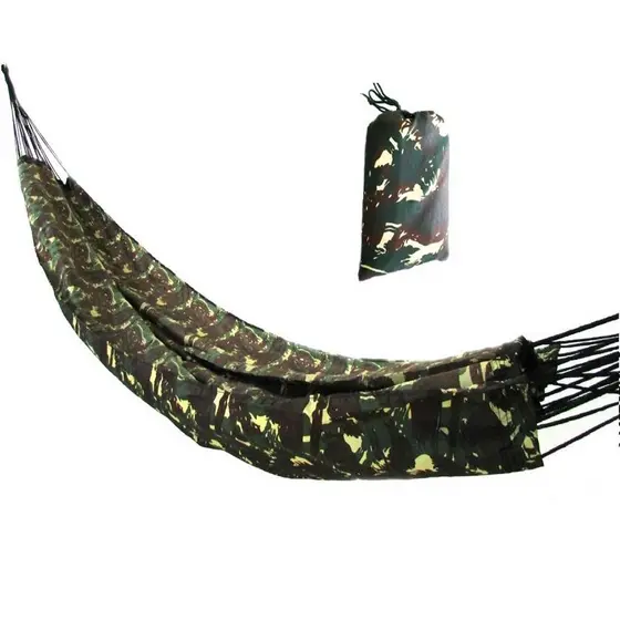 Rede De Descanso dormir Camuflada para trilhas na mata
